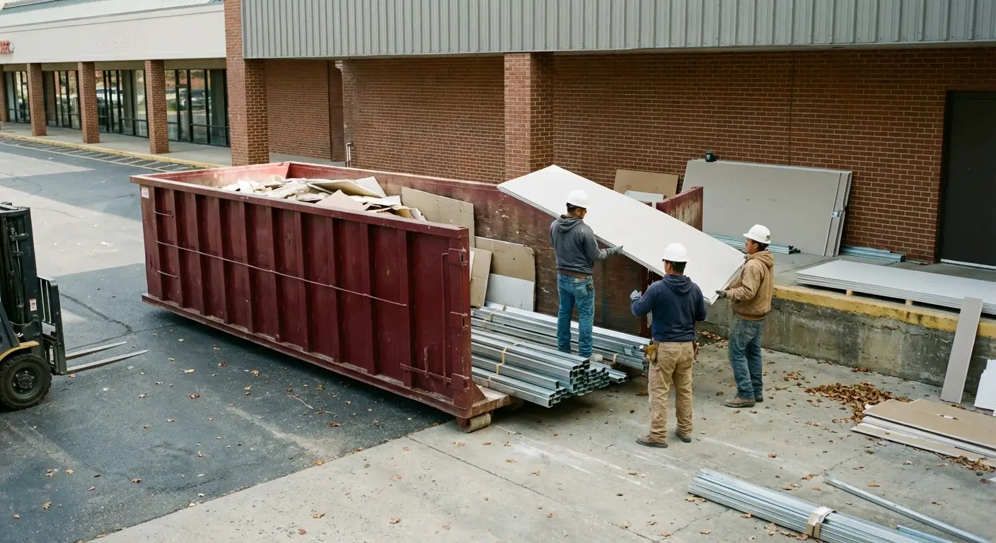 Commercial Strip-Mall Demolition in Omaha, NE