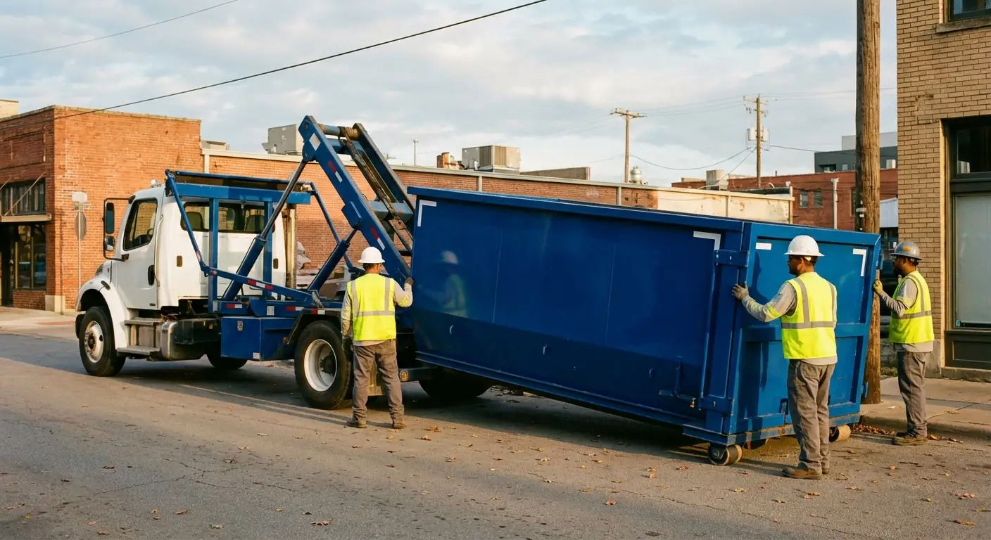 Dumpster rental service in Omaha